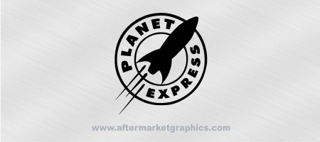 Futurama Planet Express Decal